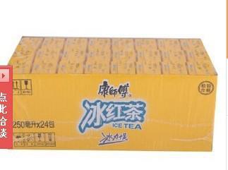 專業批發康師傅冰紅茶250ml*24盒整箱裝 價格、廠家與圖片詳解